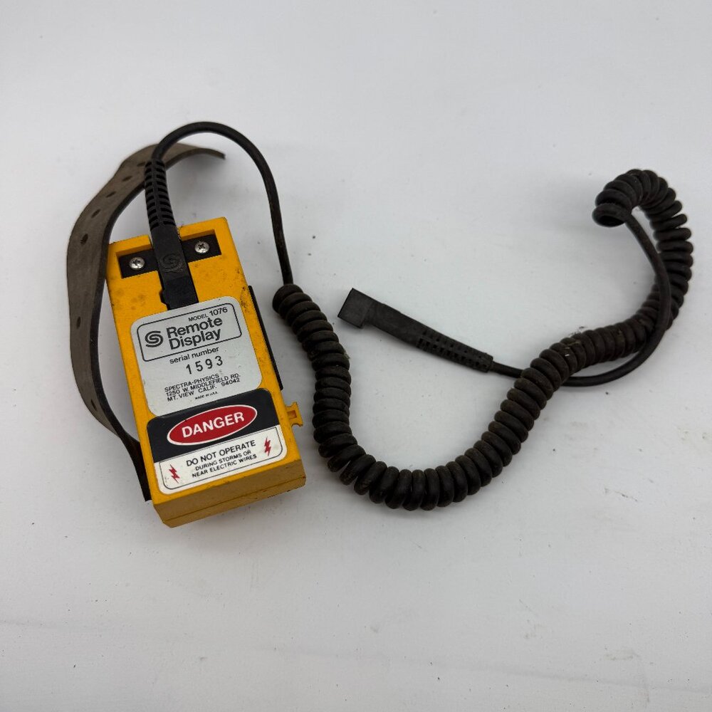 Spectra Physics Remote Display Model 1076